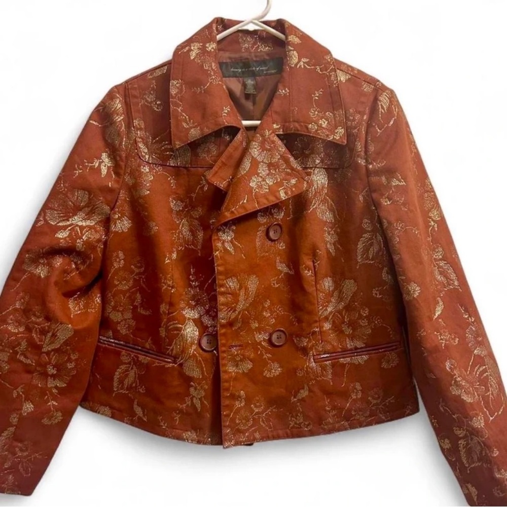 Elegant Floral Women's Blazer